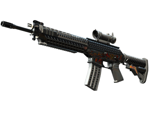 SG 553 | Heavy Metal (Factory New)