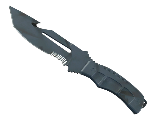 ★ StatTrak™ Survival Knife | Night Stripe (Well-Worn)