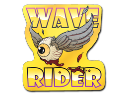 Sticker | Fools Gold Wave Rider
