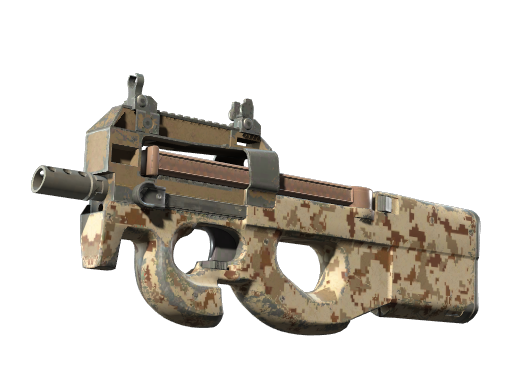 Souvenir P90 | Desert DDPAT (Well-Worn)