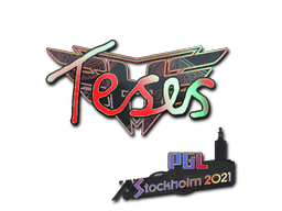 Sticker | TeSeS (Holo) | Stockholm 2021