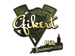 Sticker | Qikert (Gold) | Stockholm 2021