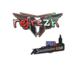 Sticker | refrezh (Holo) | Stockholm 2021