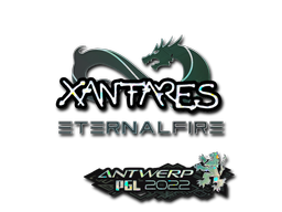 Sticker | XANTARES (Glitter) | Antwerp 2022