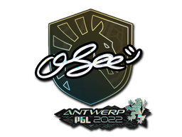 Sticker | oSee (Glitter) | Antwerp 2022