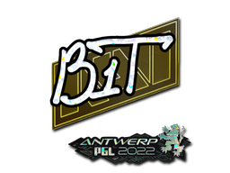 Sticker | b1t (Glitter) | Antwerp 2022