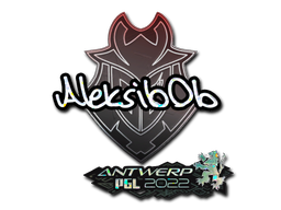 Sticker | Aleksib (Glitter) | Antwerp 2022