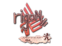 Sticker | rigoN (Holo) | Antwerp 2022