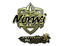 Sticker | Norwi (Gold) | Antwerp 2022