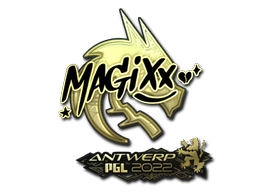 Sticker | magixx (Gold) | Antwerp 2022