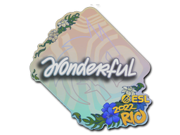 Sticker | w0nderful | Rio 2022