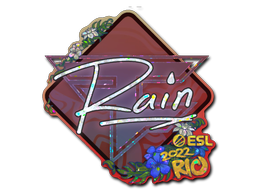 Sticker | rain (Glitter) | Rio 2022