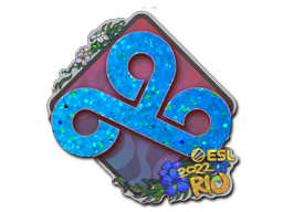 Sticker | Cloud9 (Glitter) | Rio 2022
