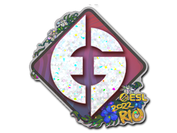 Sticker | Evil Geniuses (Glitter) | Rio 2022