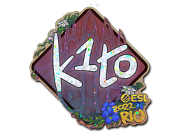 Sticker | k1to (Glitter) | Rio 2022