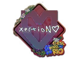 Sticker | xertioN (Glitter) | Rio 2022