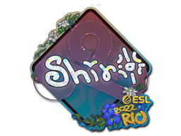 Sticker | sh1ro (Glitter) | Rio 2022