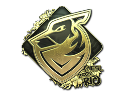 Sticker | Grayhound Gaming (Gold) | Rio 2022