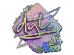 Sticker | dgt (Holo) | Rio 2022