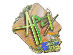 Sticker | apEX (Holo) | Rio 2022