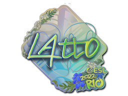 Sticker | latto (Holo) | Rio 2022