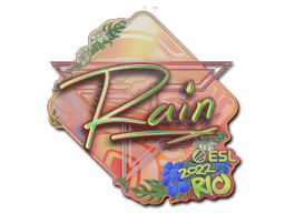 Sticker | rain (Holo) | Rio 2022