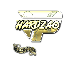 Sticker | hardzao (Gold) | Paris 2023